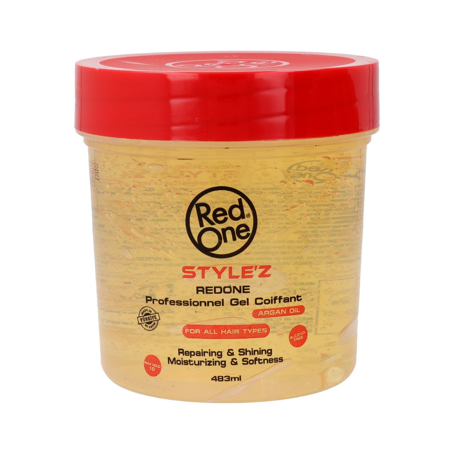 Red One Style'z Professional Hair Argan Oil Gel 483 Ml