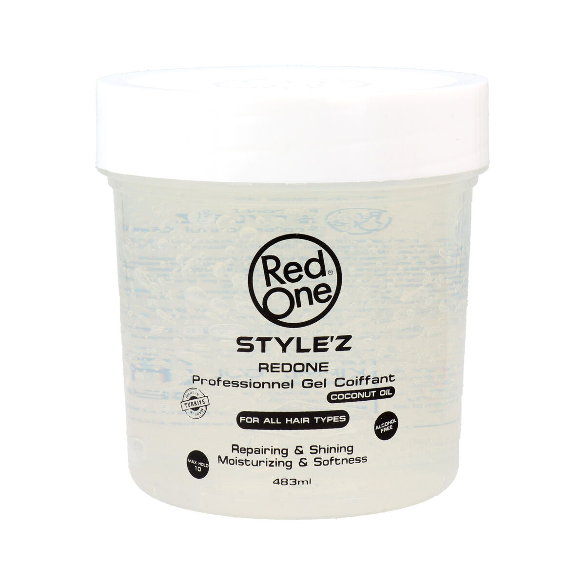 Red One Style'z Professional Hair Coconut Oil Gel 483 Ml