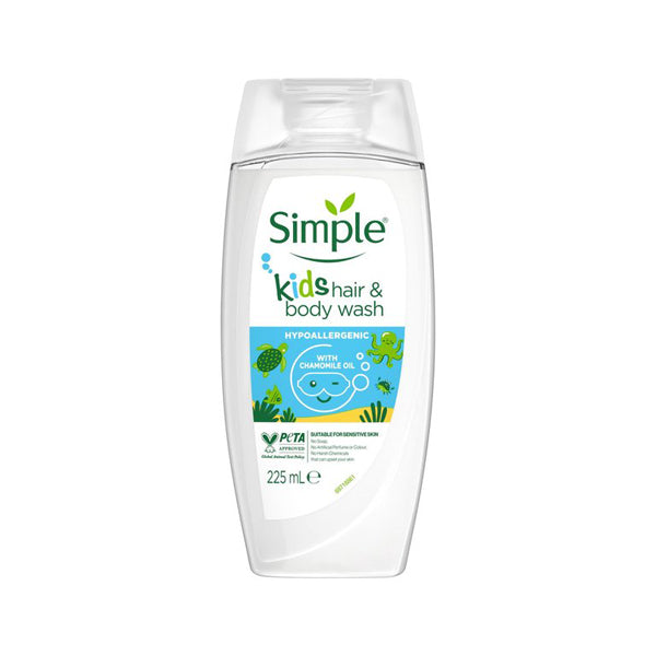 Simple Kids Hair & Body Wash 225ml
