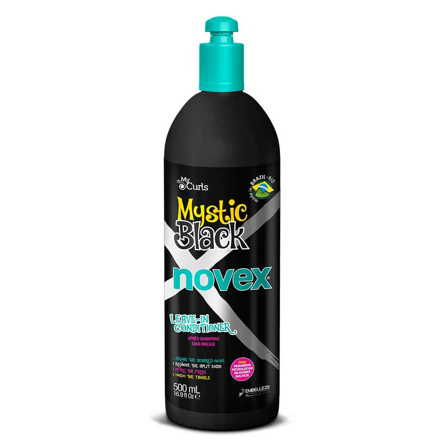 Novex Mystic Black Shampoo/Oil Recharge/Leave In Conditioner/Deep Hair Mask 1kg Novex