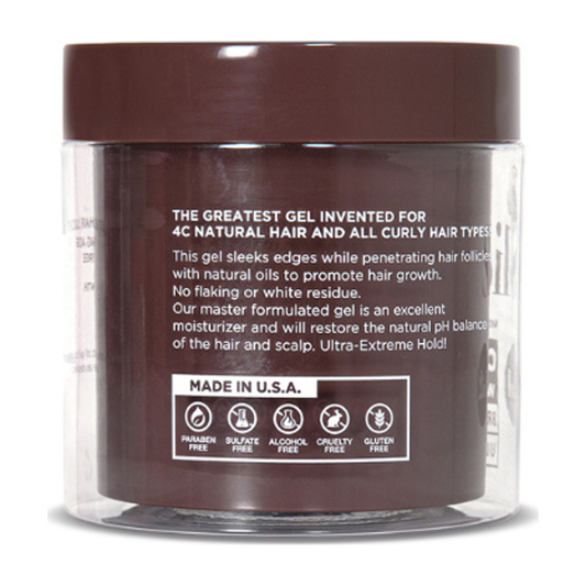 Esha Slick N Slay 2-IN-1 Cocoa Scent with Shea Butter Braid & Edge Gel -