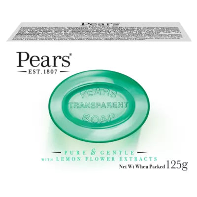 Pears Transparent Soap with Lemon Flower Extracts 125g