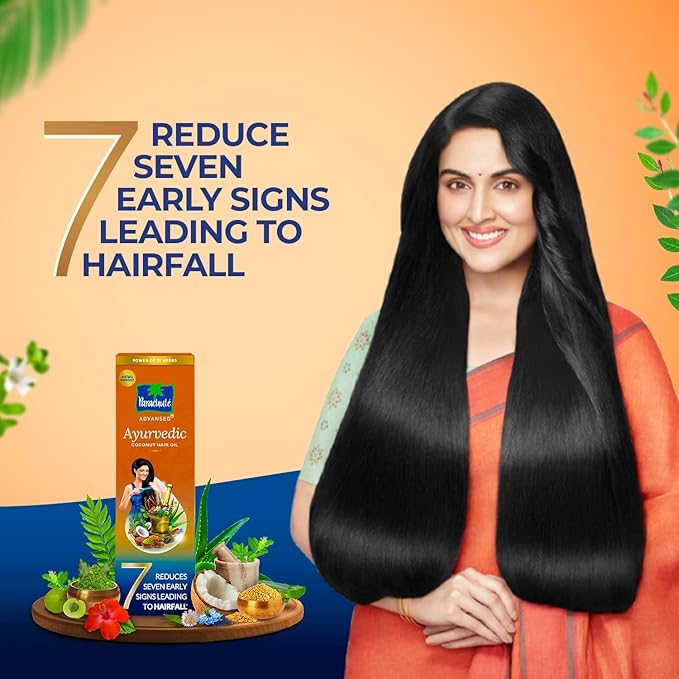 Parachute Advansed Ayurvedic Coconut Hair Oil 180ml