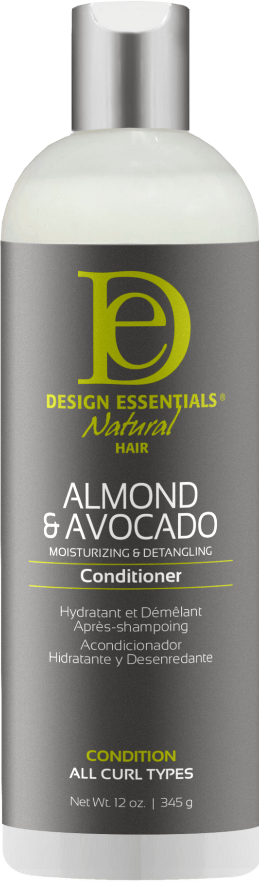 Design Essentials Almond & Avocado Moisturizing & Detangling Conditioner - 12Oz