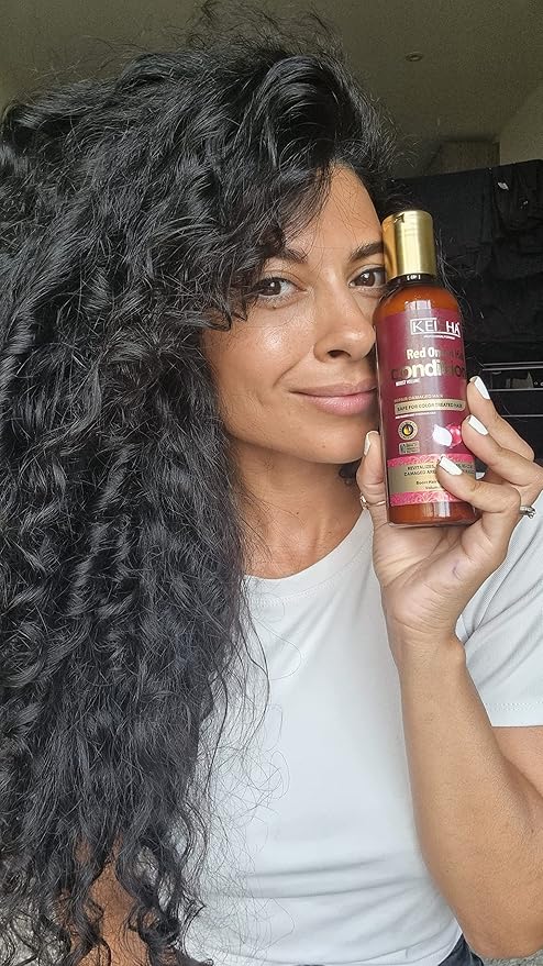 Keisha Red Onion Hair Conditioner To Repair Damaged Hair Sulphate Free 200ml