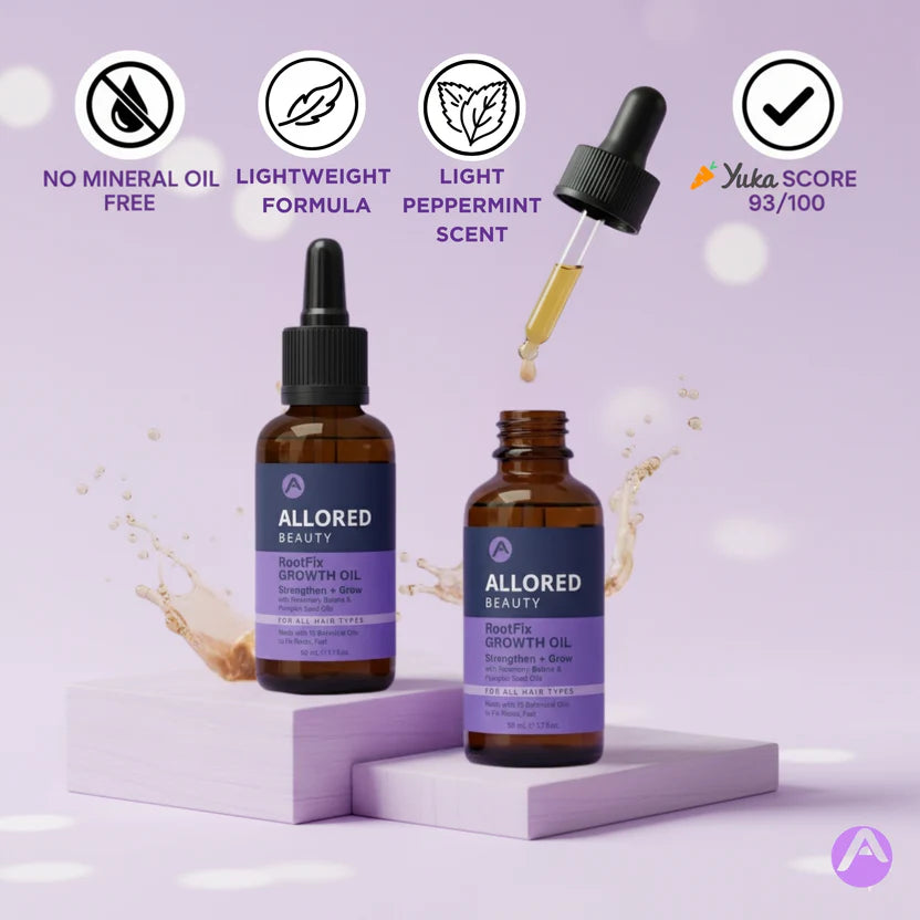 Allored RootFix Growth Oil with Batana & Rosemary - 15 Botanical Oils 50ml