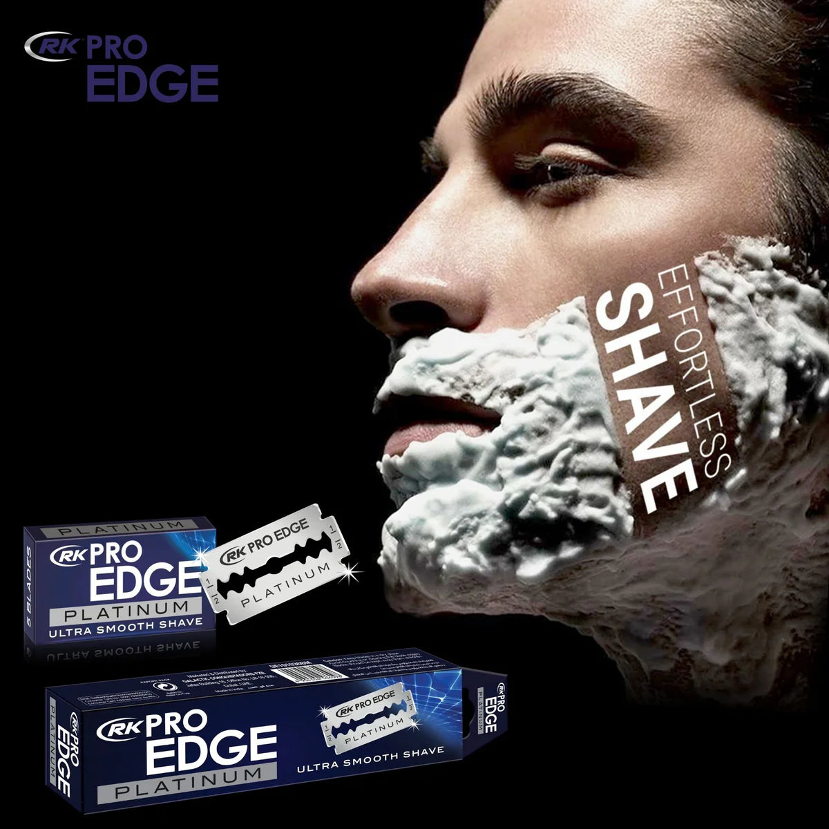 RK Pro Edge Platinum Double Edge Razor Blade 20x5 Packs