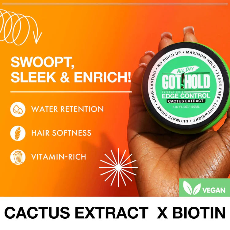 All Day Got Hold Edge Control – Cactus Extract