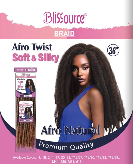 Blissource Premium Afro Twist Soft & Silky 36"