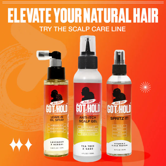 All Day Got Hold Anti-Itch Scalp Gel-4 OZ. /120 ML | CC Hair & Beauty UK