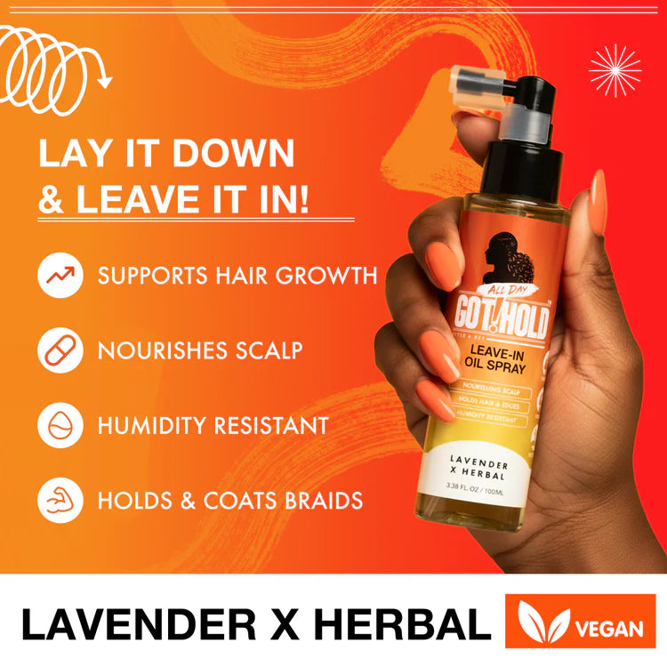 All Day Got Hold Leave-In Oil Spray-3.38 OZ. /100 ML | CC Hair & Beauty UK