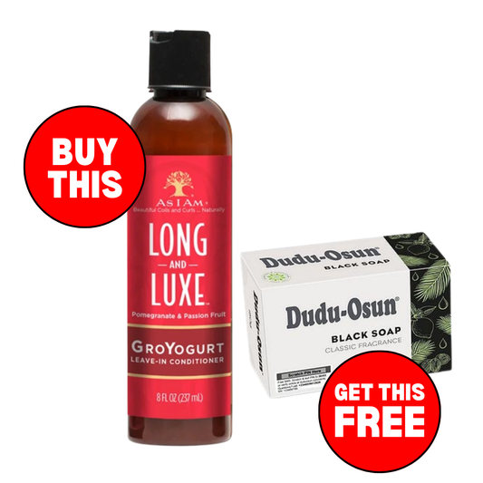 As I Am Long and Luxe Gro Yogurt Leave In Conditioner + FREE DUDU SOAP