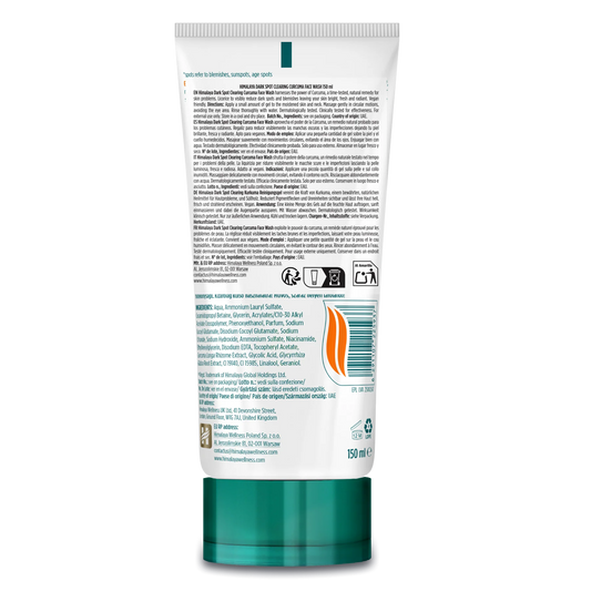 Himalaya Dark Spot Clearing Curcuma Face Wash 150ml