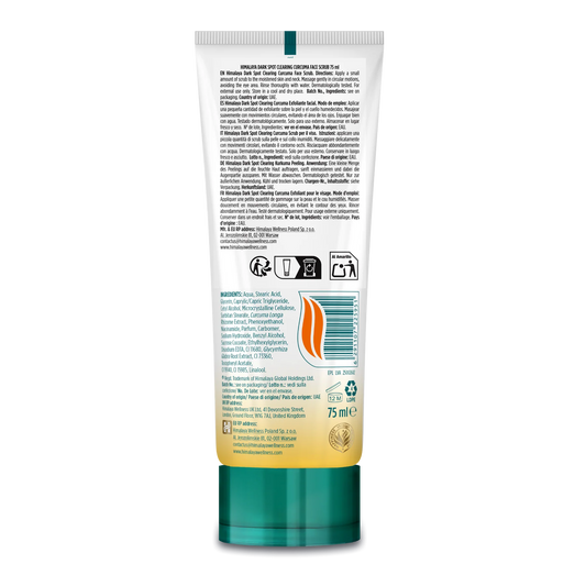 Himalaya - Curcuma Himalaya Dark Spot Clearing Curcuma Face Scrub 75ml | CC Hair & Beauty Leeds