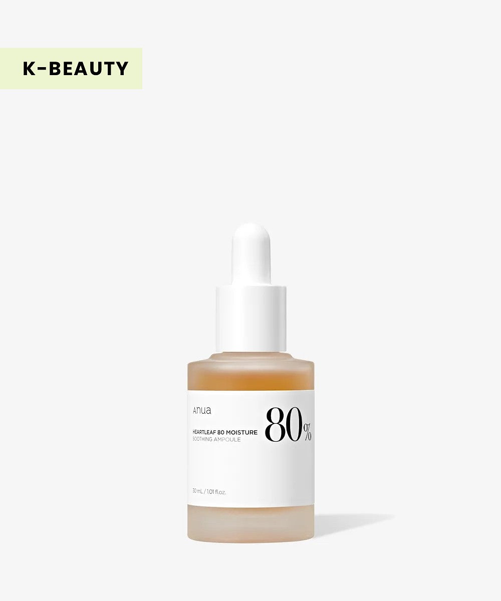 Anua Heartleaf 80% Soothing Ampoule 30ml dropper bottle