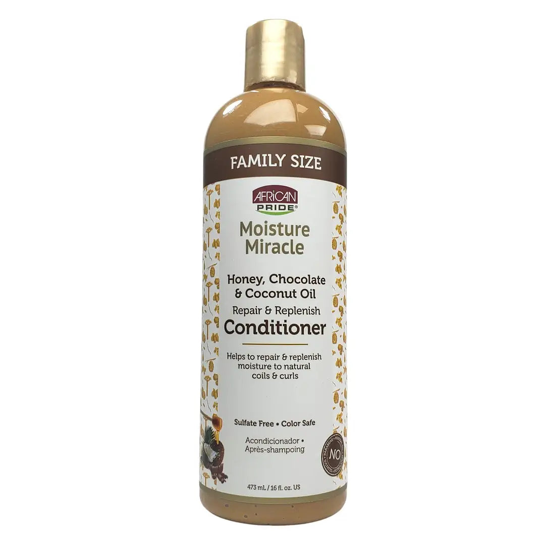 African Pride Moisture  Honey, Chocolate & Coconut Oil Conditioner - 473ml