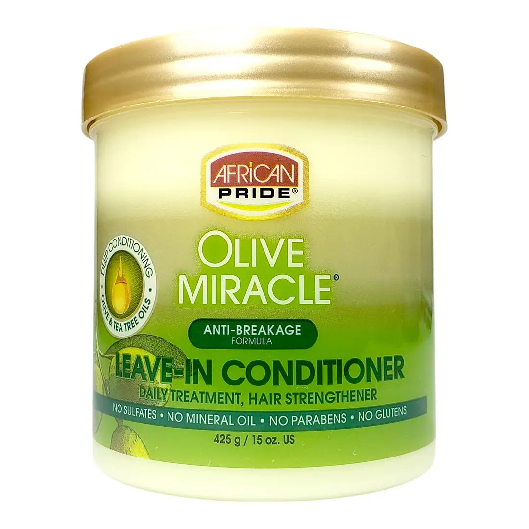 African Pride Olive  Leave-In Conditioner- 425G - product detail | CC Hair & Beauty