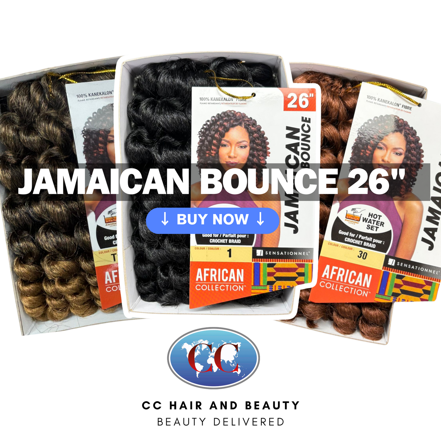 African Collection Jamaican Bounce 26"