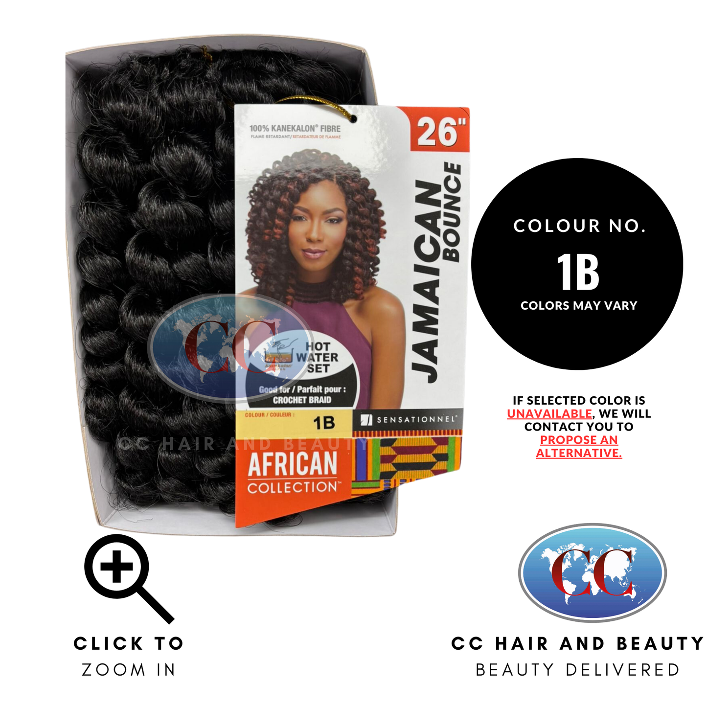 African Collection Jamaican Bounce 26"-Colour 1B