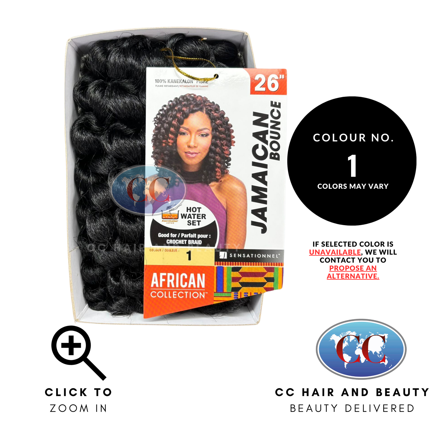 African Collection Jamaican Bounce 26"