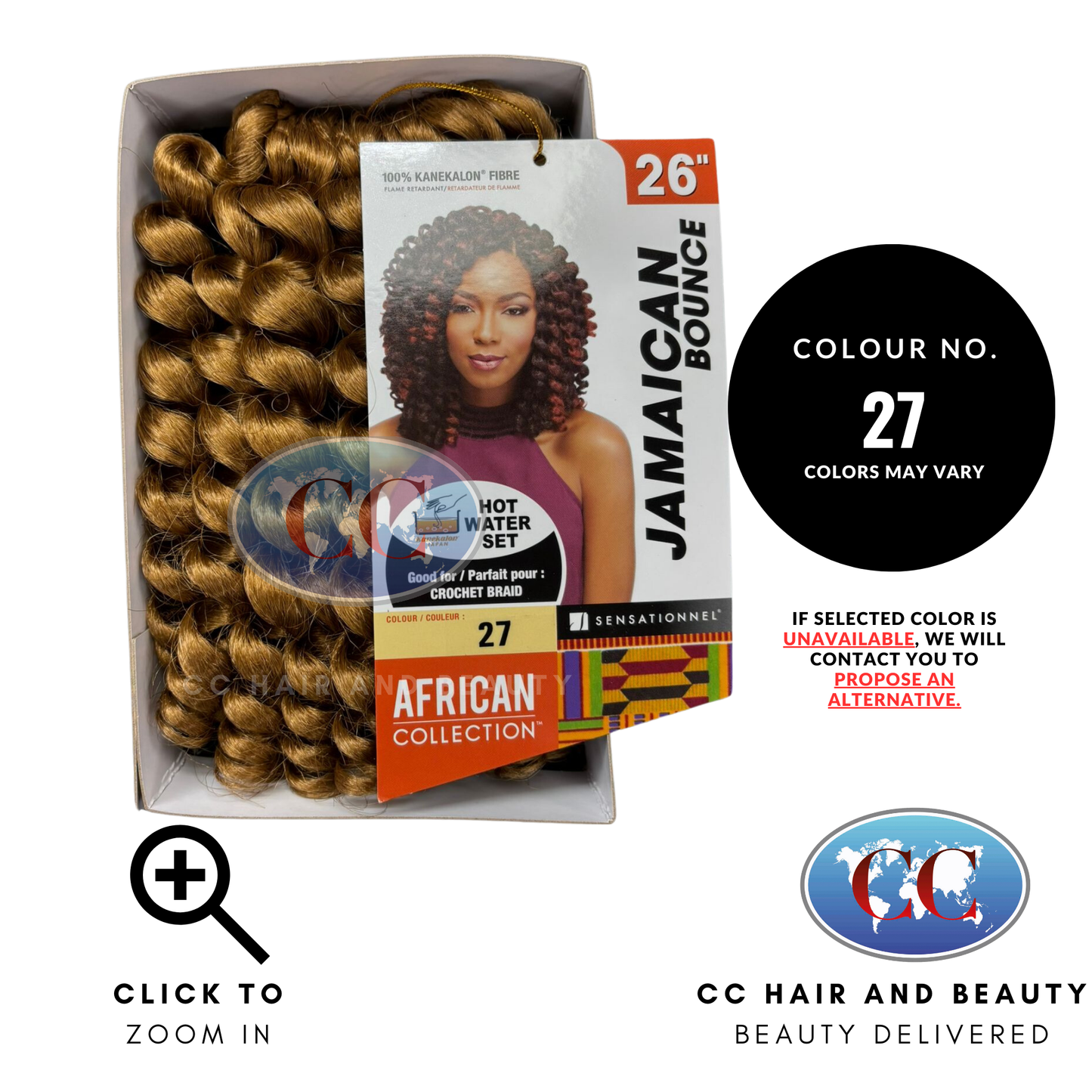 African Collection Jamaican Bounce 26"-Colour 27