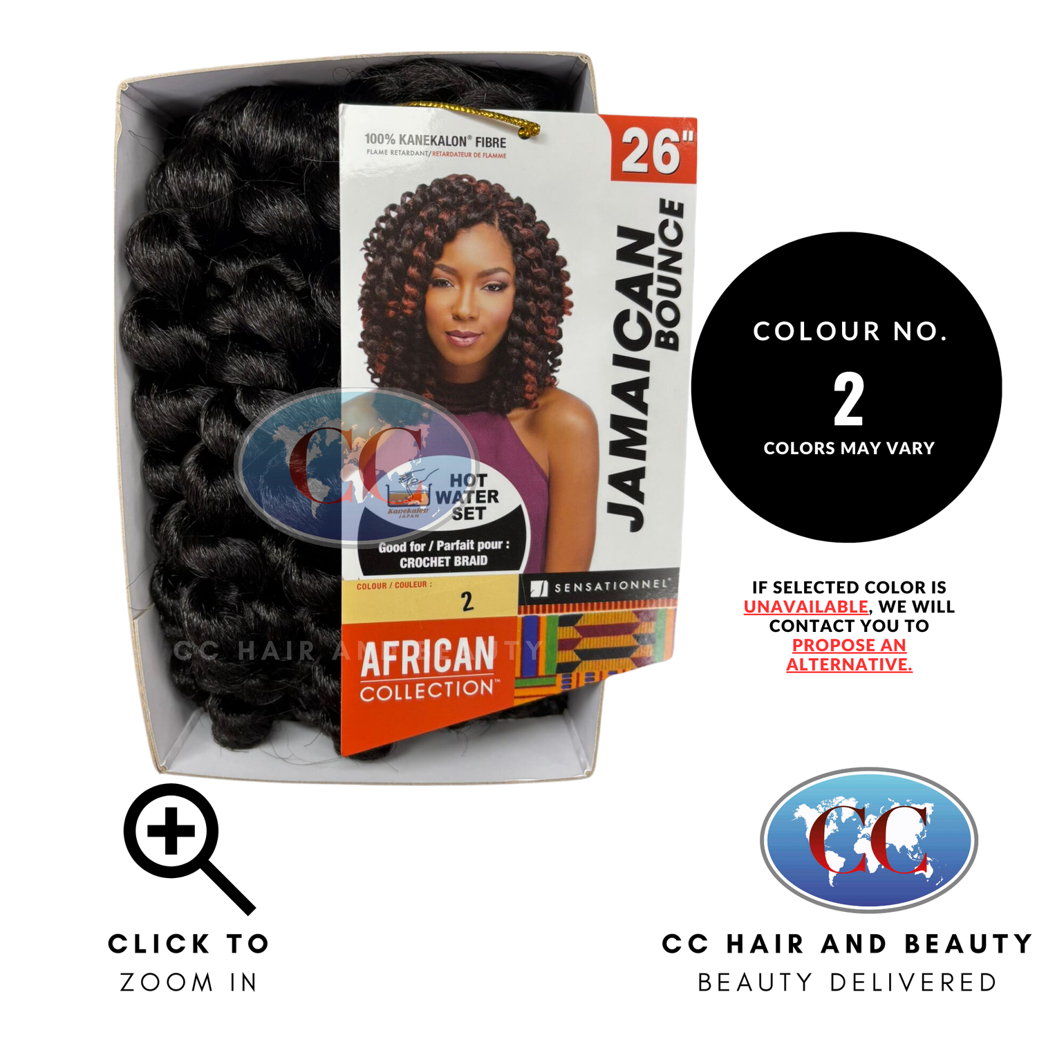 African Collection Jamaican Bounce 26"-Colour 2