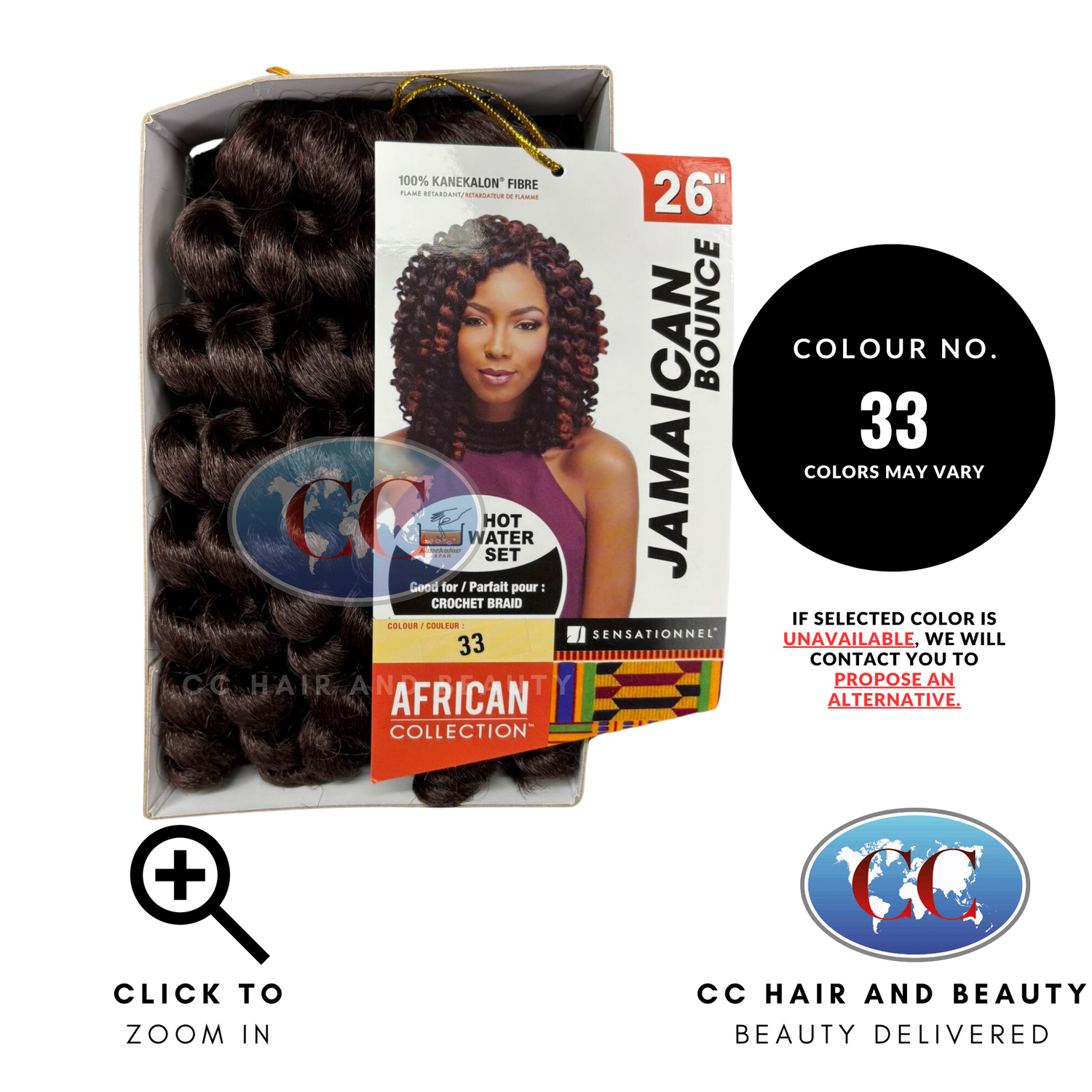 African Collection Jamaican Bounce 26"-Colour 33