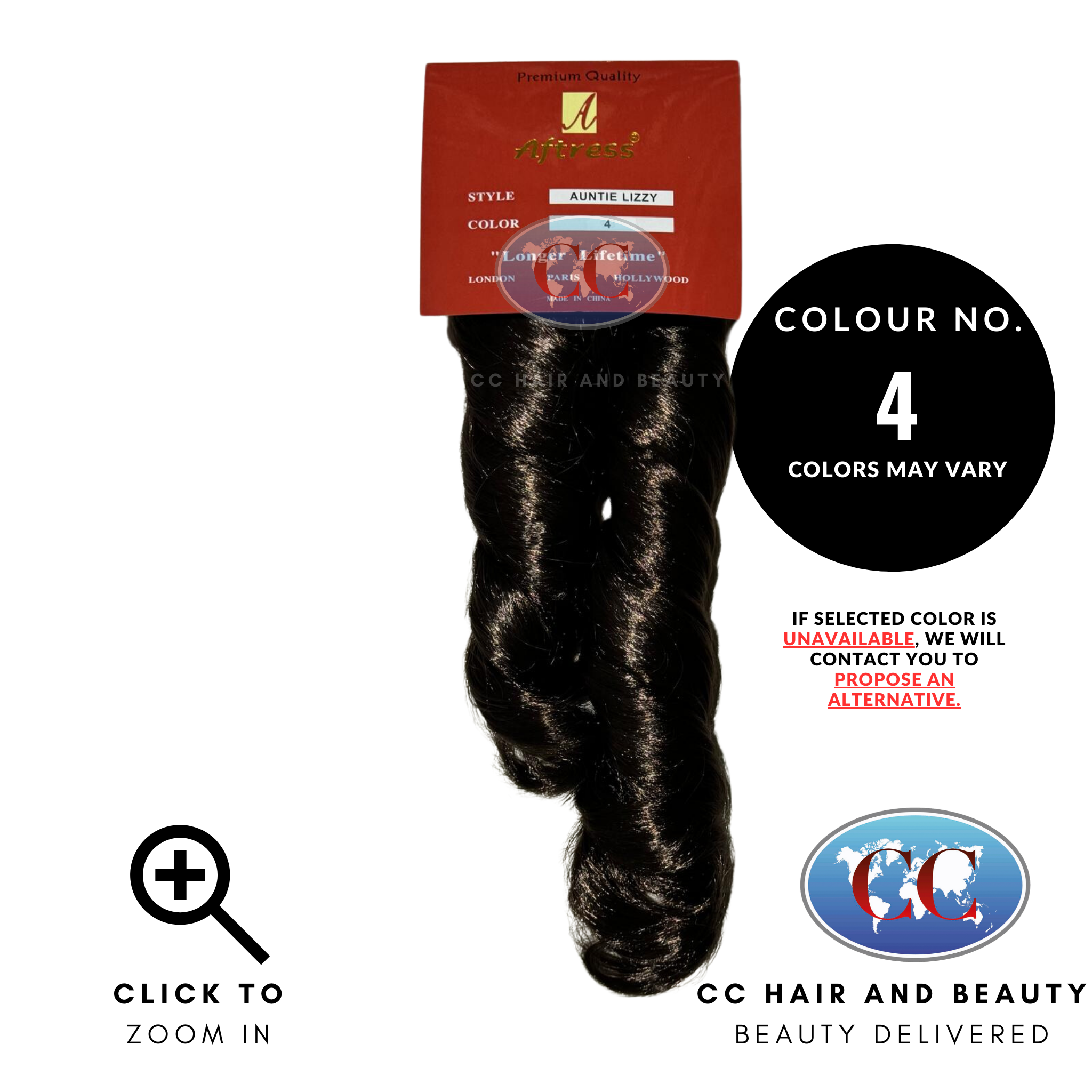 Aftress Auntie Lizzy Synthetic Hair Braiding