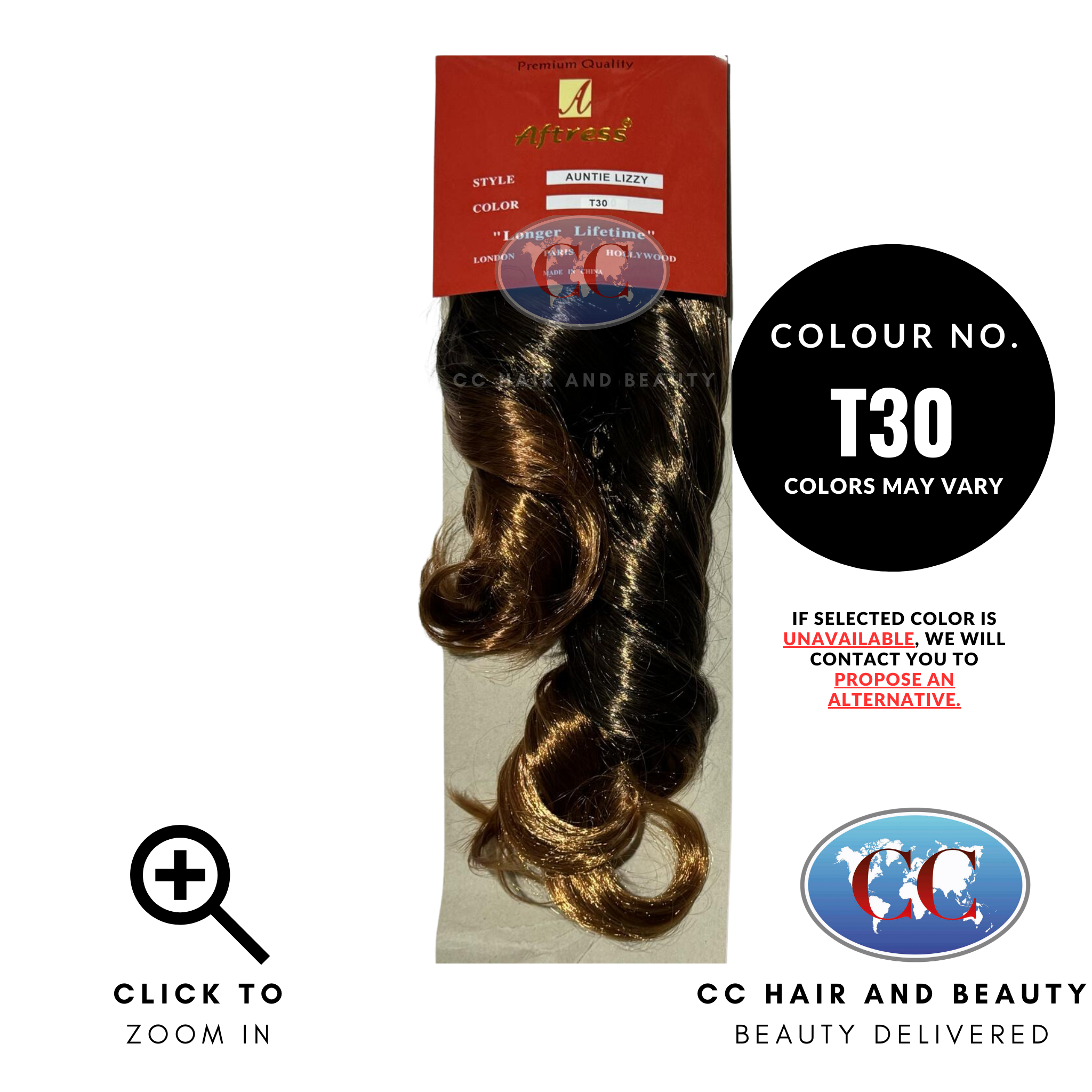 Aftress Auntie Lizzy Synthetic Hair Braiding