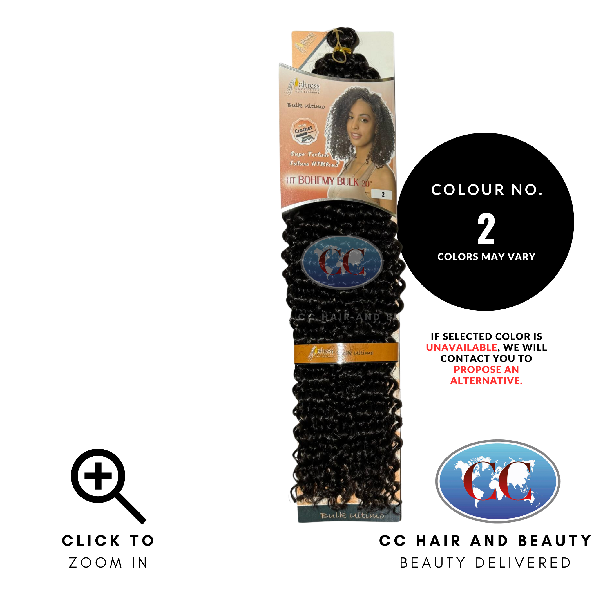 Aftress Bohemy Bulk For Braiding - 20"