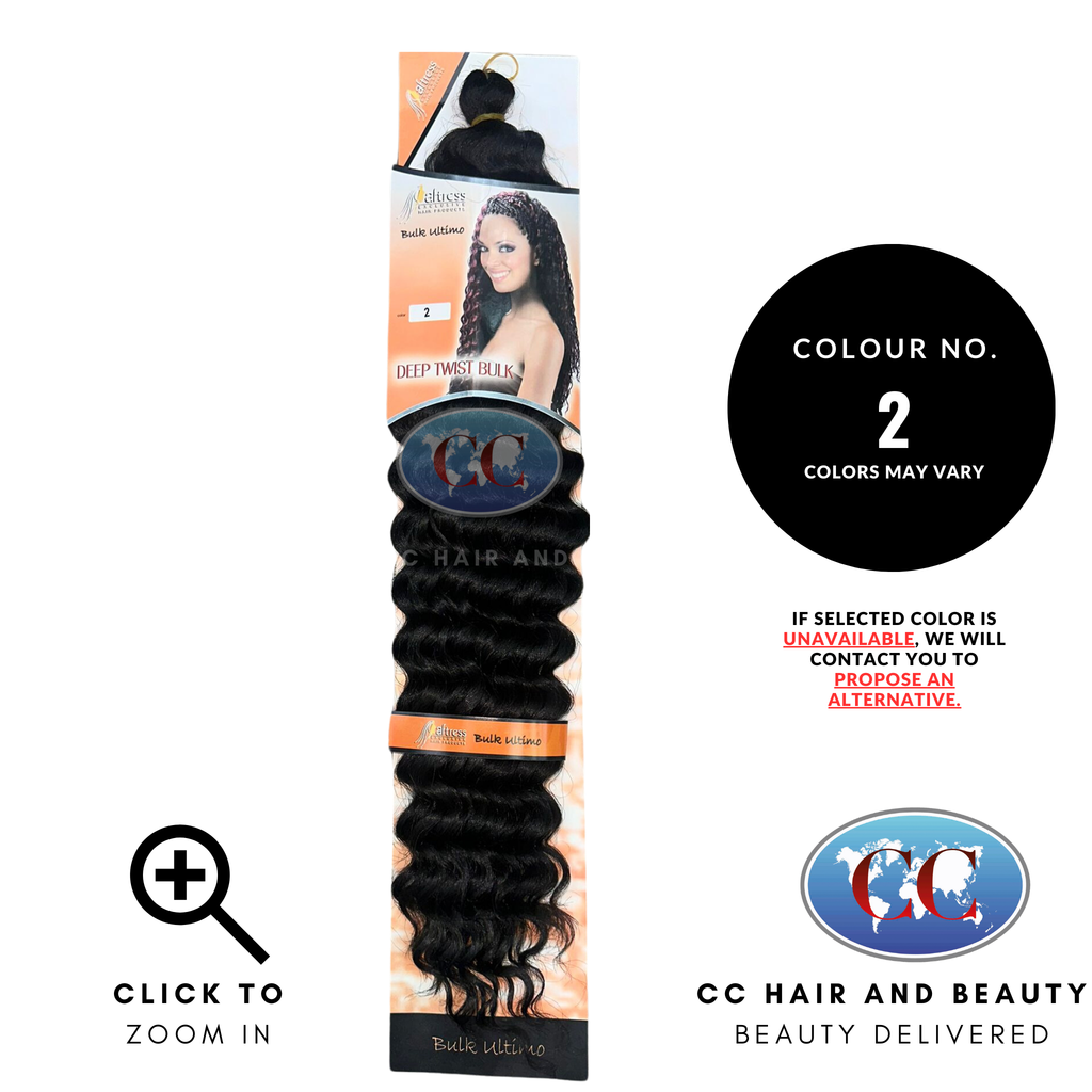 Aftress Deep Twist Bulk Synthetic Hair Braiding- colour 2