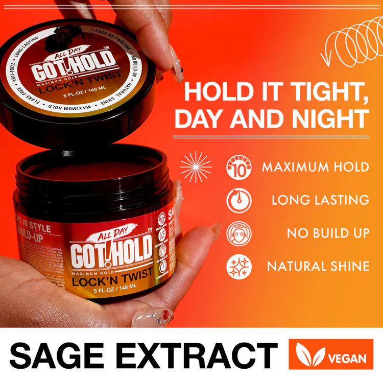 All Day Got Hold Lock’N Twist Gel | CC Hair & Beauty UK