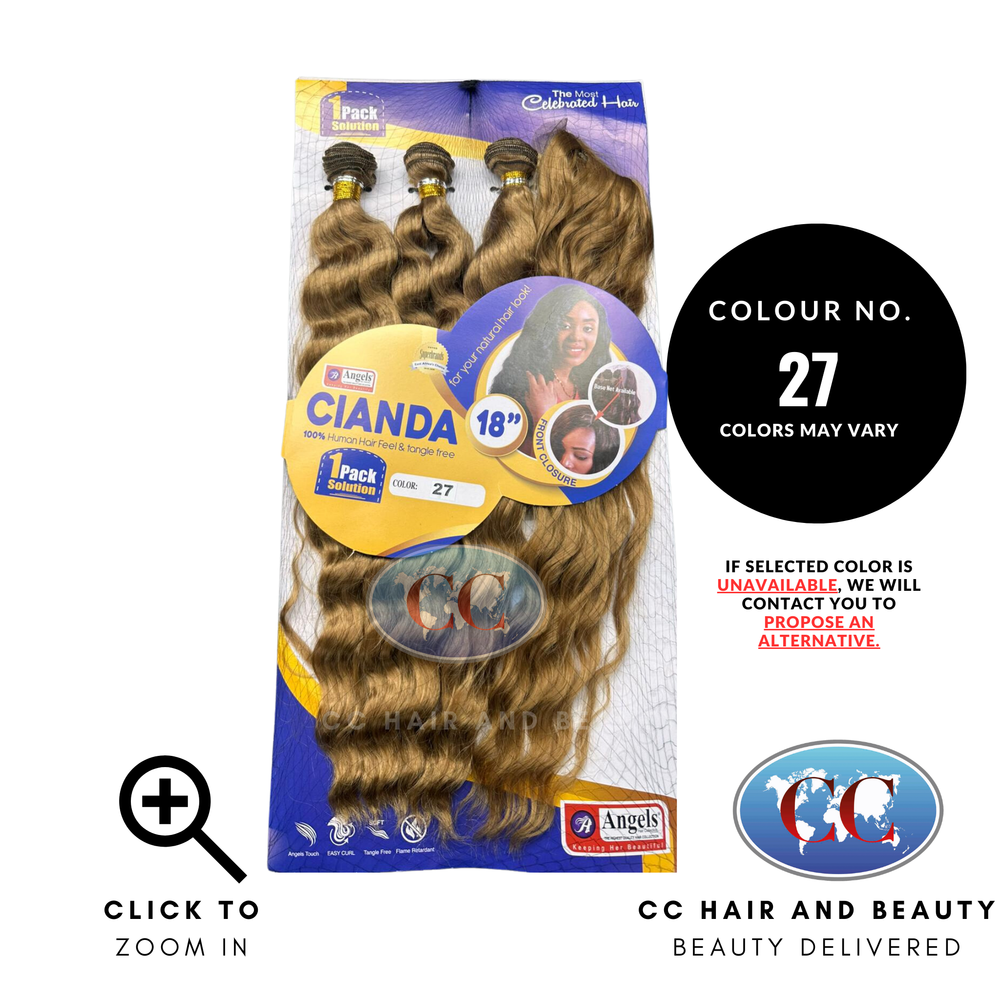 Angels Synthetic Hair Weave - Cianda 18