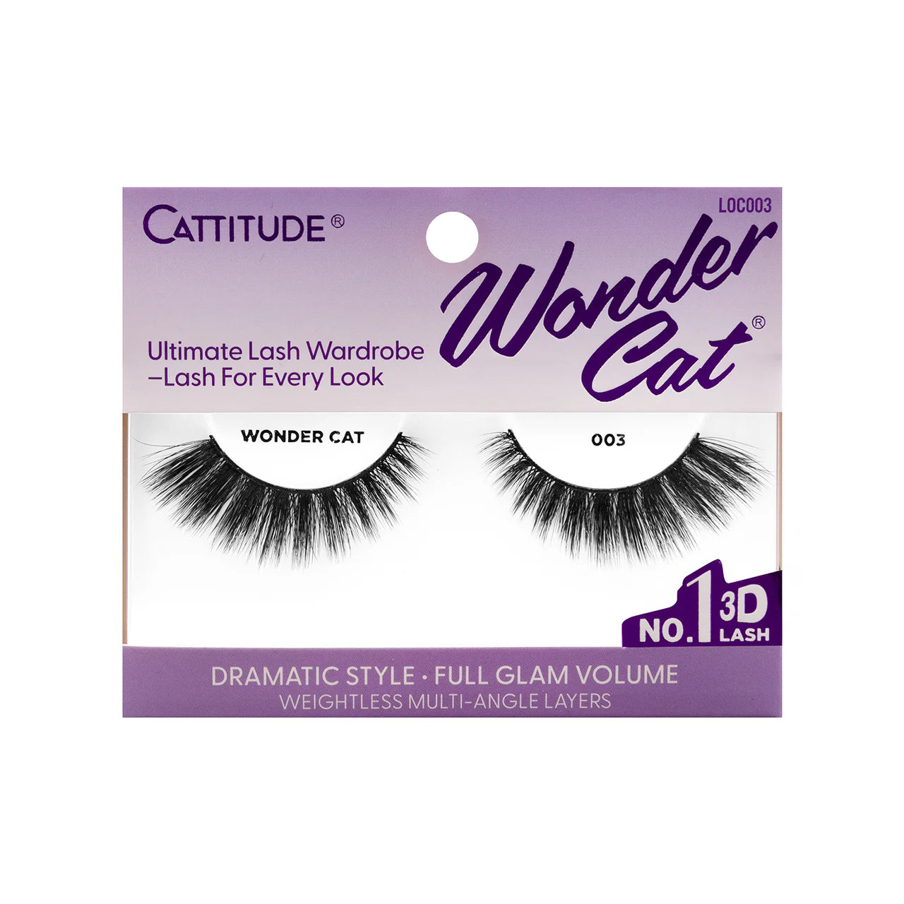 Ebin New York Cattitude Lashes-Wonder Cat