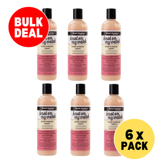 Aunt Jackies Knot On My Watch Instant Detangling Therapy 12Oz (355ml)-6x PACK