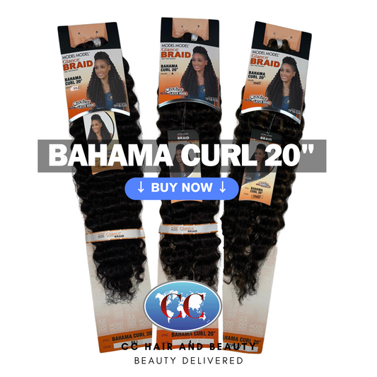 Model Model Braid Bahama Curl 20"