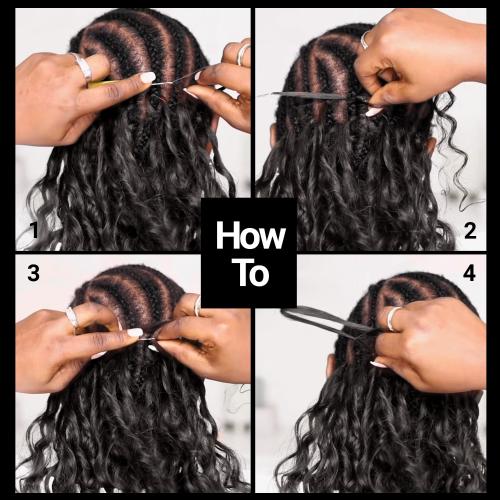 Outre X-Pression 100% Remy Human Feather Crochet Braid - Human Crochet Water Wave 18"