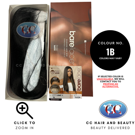 Bare Lace Glueless Synthetic Extra Transparent Luxe 13X6 Lace Front Wig - 13X6 UNIT 1 - 1B