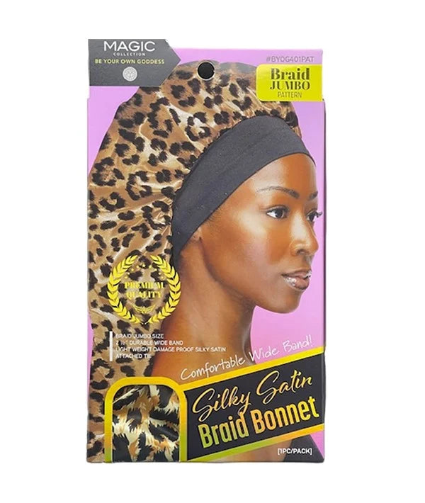 Magic Collection Silky Satin Braid Bonnet Jumbo