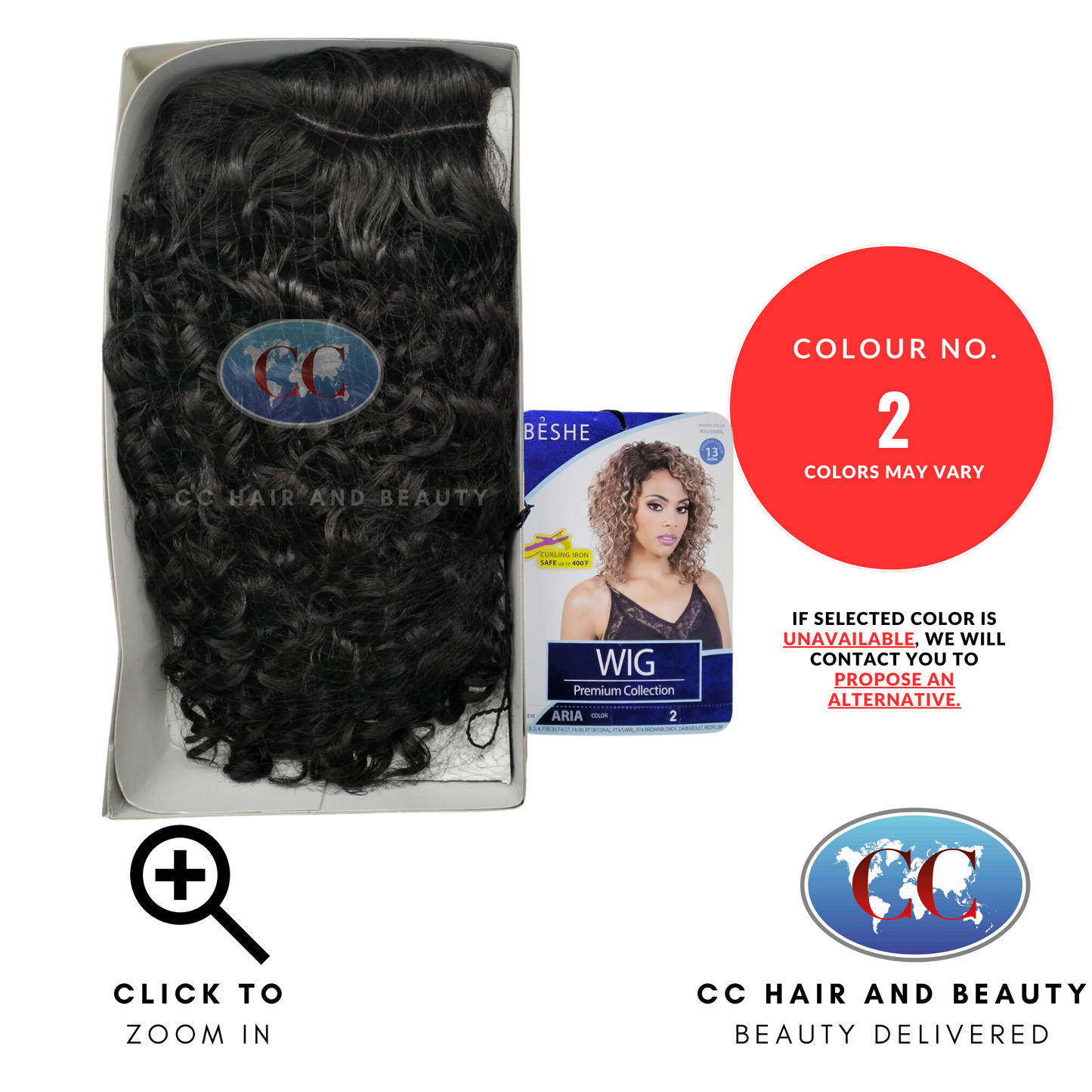 Beshe Afro Premium Collection Wig - Aria