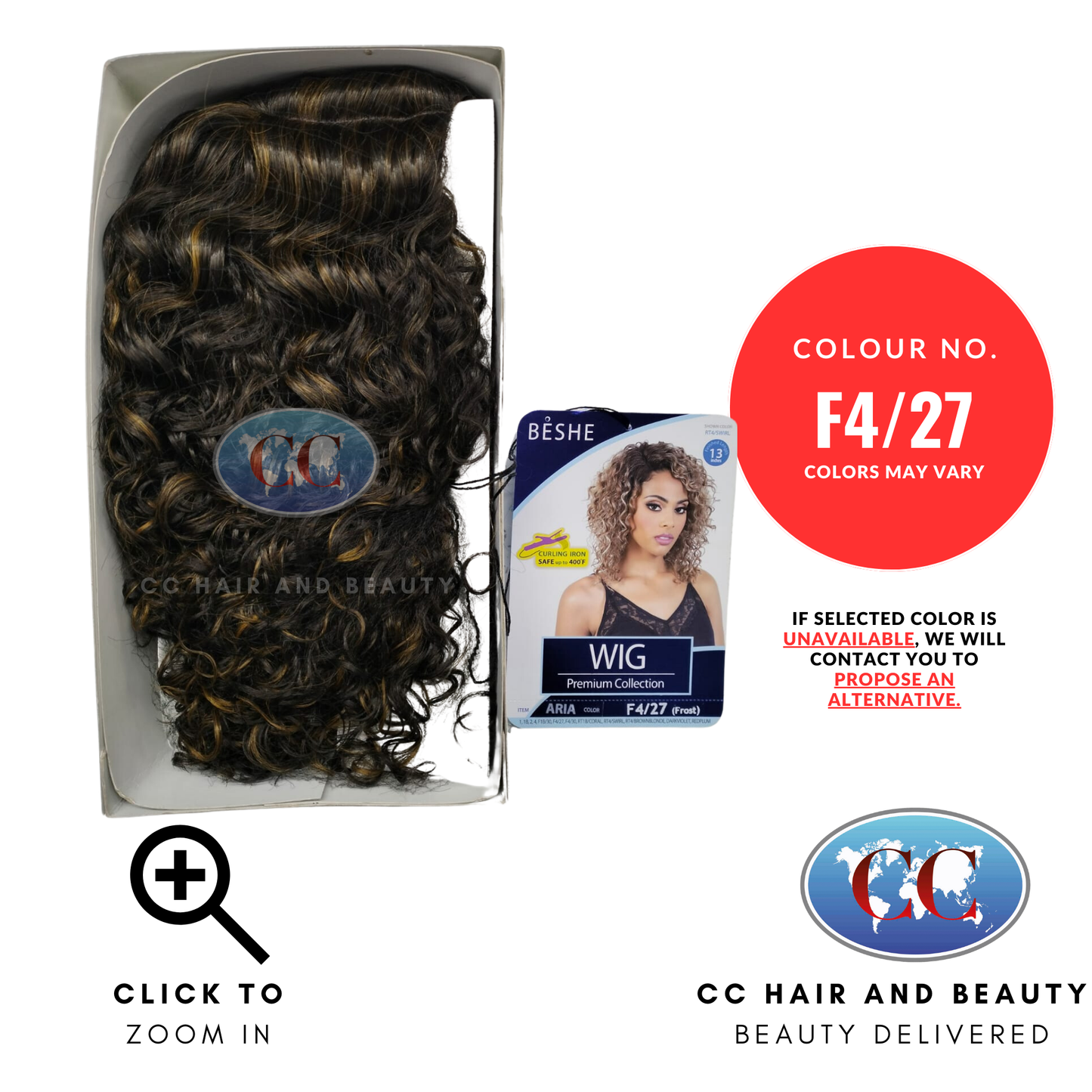 Beshe Afro Premium Collection Wig - Aria
