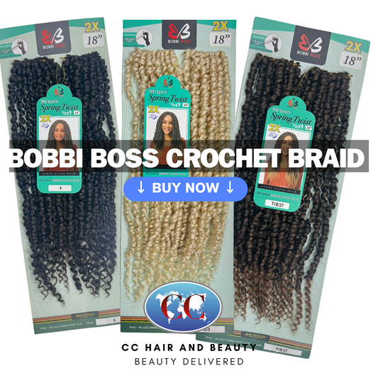 Bobbi Boss Crochet Braid 2X NU LOCS SPRING TWIST 18"