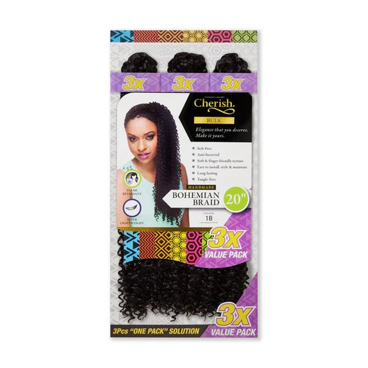 Cherish Ultimate Comfort Bohemian Bulk Hair 3x 20"