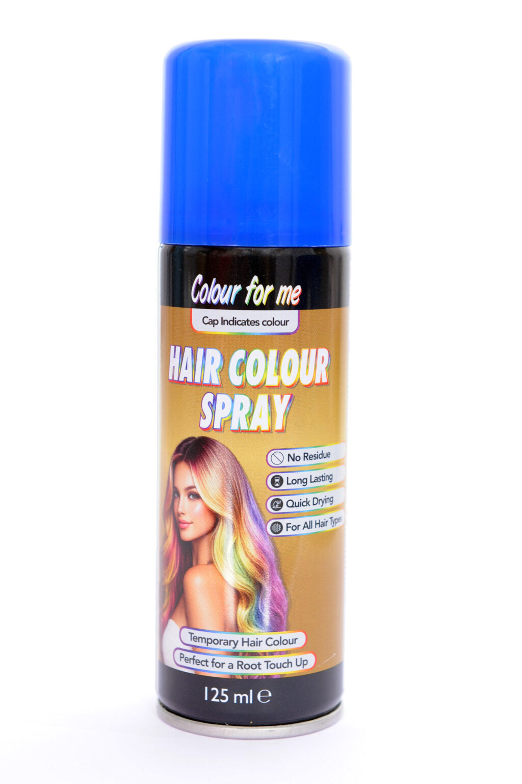 Colour For Me Hair Colour Spray 125ml Blue