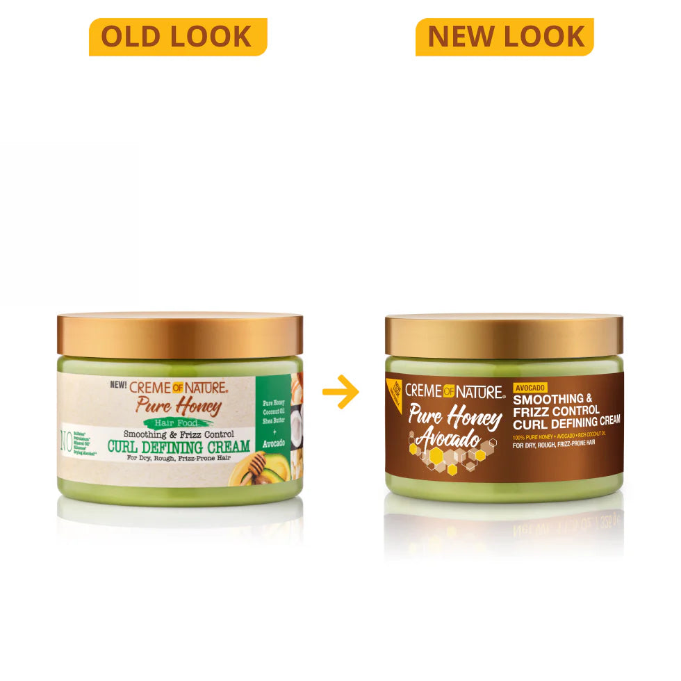Creme of Nature Pure Honey Smoothing & Frizz Control Curl Defining Cream - 11.5 oz