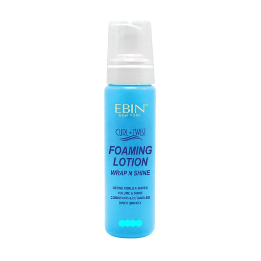 Ebin New York Curl & Twist Foaming Lotion Wrap & Shine 100ml