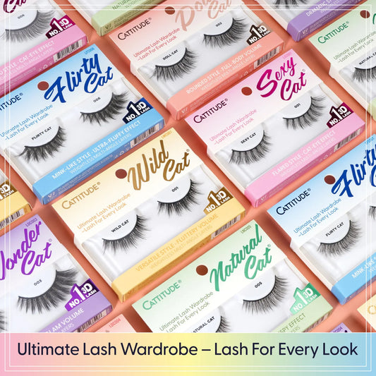 CATTITUDE 3D Lashes - Sexy Cat