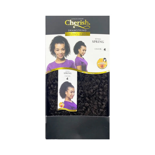 Cherish Drawstring Ponytail Style - Spring