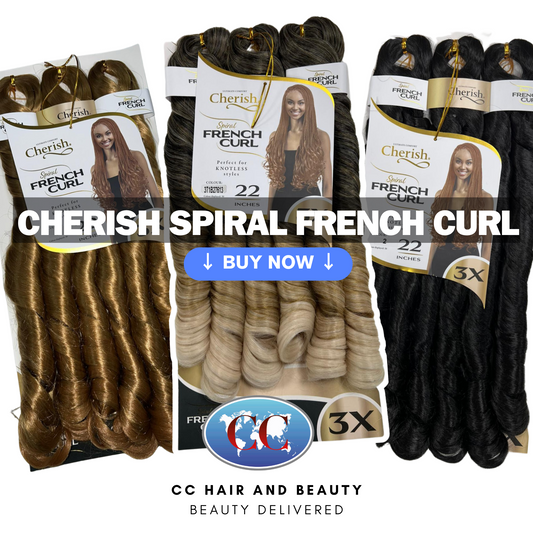 Cherish Spiral French Curl 3x Braid Pre Stretched 22''