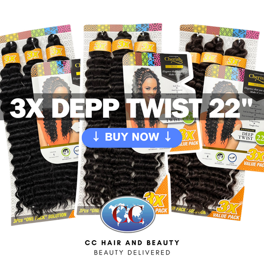 Cherish Synthetic Hair 3X Deep Twist 22"